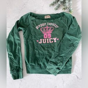 Vintage Juicy Couture Preppy Royalty Sweatshirt